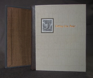 Killing the Bear by Judith Minty, deluxe edition binding & slipcase