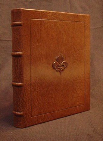 Custom bound journal, commissioned work